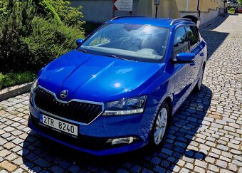 Škoda Fabia Combi 1.0 TSI 70kw Modrá Race, 2022 - 2