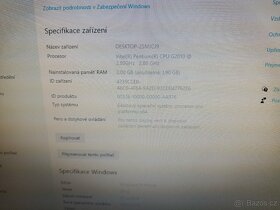Stolní počítač + monitor Asus + tiskárna - 2