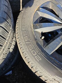ALU KOLA 16 MERCEDES+ZIMNÍ PNEU 205/55r16 - 2