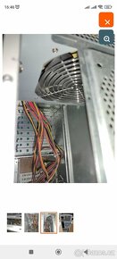 PC skříň s ventilátorem , zdrojem 220W a kabely.

 - 2
