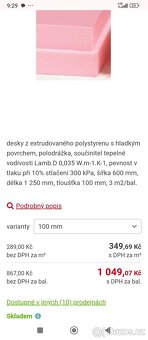 Extrudovaný polystyren - 2