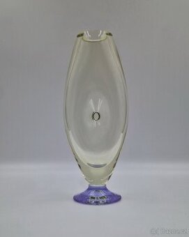 váza z čirého skla, na dvě květiny, 26 cm - 2