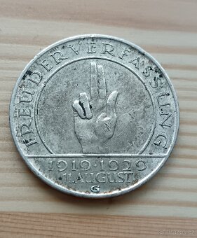 Deutsches AG 3 Marka 1929 G - Výroční - 2