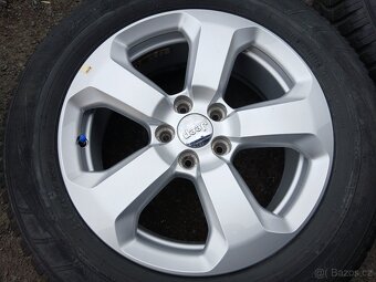 Prodám sadu Orig ALU kol Jeep 225/60R17 zimní - 2