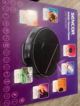 ✨Robotický vysavač Sencor SRV 8550BK (2v1) - STAV NOVÉHO - 2