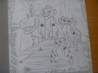 nová omalovánka Lví hlídka - 2
