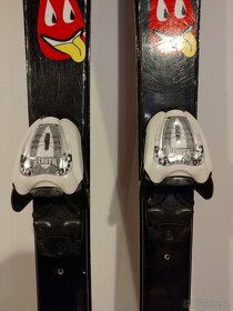 Dětské lyže Lusti Junior 130 cm s vázáním - 2