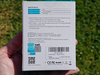 ChoeTech 15W Magnetic Wireless Charger Pad 15W + PD 20W - 2