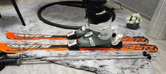 Lyže Blizzard 130, hůlky Blizzard 110, Boty Salamon - 2