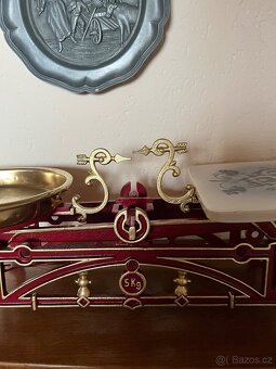 ZAJÍMAVÉ STARÉ LITINOVÉ VÁHY - 2