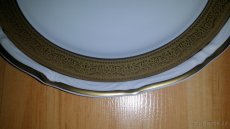 Talířová sada se silným zlatým lemem - 2