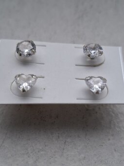 Dámské stříbrné náušnice NOVÉ - 2