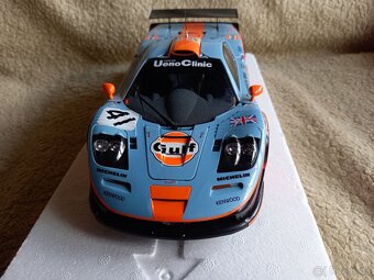 Prodám McLaren F1 GTR Gulf - 1:18 - Minichamps-limitovaný - 2