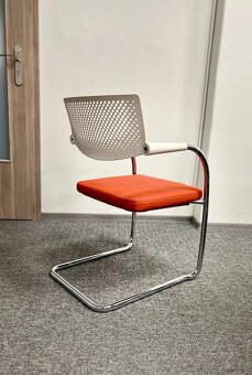 Designová konferenční, jednací židle Vitra Visavis 6 ks - 2