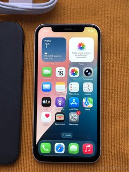 TOP STAV - Apple Iphone 12 64GB bílý baterie 100% - 2