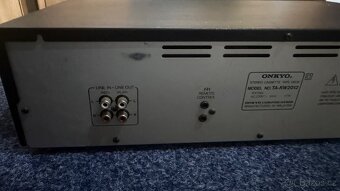 Dvojity magnetofon Onkyo - 2