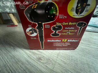 Led venkovní projektor sváteční - 2