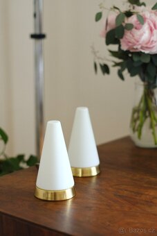 Sada 2 vintage stolních lamp, 80. léta - 2