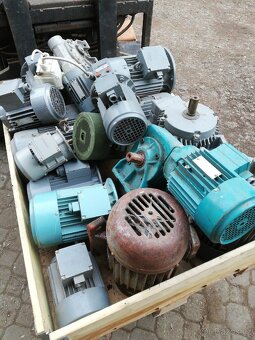 Elektromotor patkový, přírubový - 2