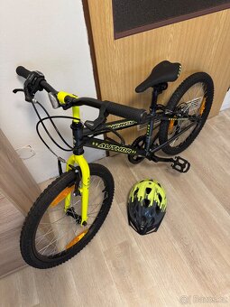 Jízdní kolo 20” a přilba - 2