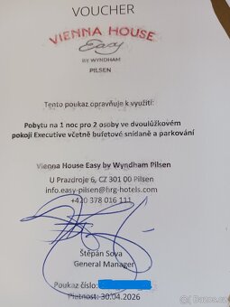 Voucher do hotelu Vienna House by Wyndham Pilsen - 2
