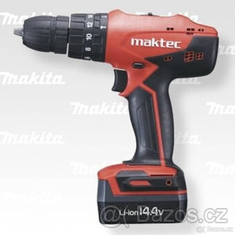 Aku příklepová vrtačka Maktec MT080E - 2