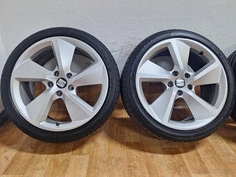 Alu kola R18 5x112 Seat + letní pneu 225/40/18 - 2