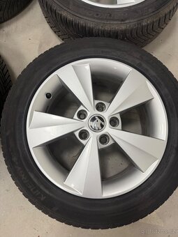 Alu kola Octavia 3 5x112 r16 pneu 205/55 r16 et 46 - 2