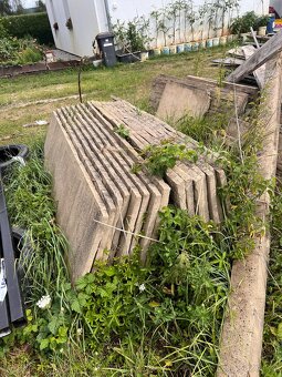 Betonový plot   PRODÁNO - 2