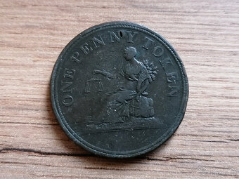 1 Penny 1812 Lower Canada koloniální mince kolonie D. Kanada - 2