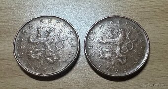 Prodám velmi vzácné 10kč z roku 1993 - 2