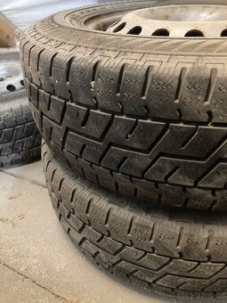Prodám zimní kola VW transportér T4 195/70 R15 C - 2