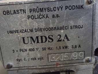 Univerzální dřevoobráběcí stroj UMDS2A - 2