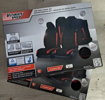 Potahy na sedačky - dvě sady - 2