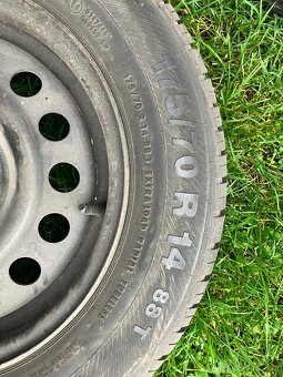 Plechová kola 4x100 R14 letní - 2