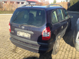 Opel Zafira 2,0DTi 74kW 2004 - krásná - díly - 2