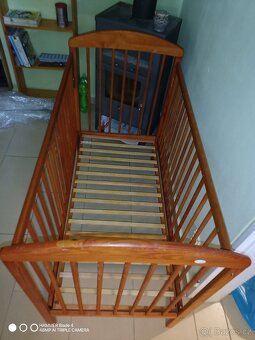 Dětská postýlka - SUPER STAV - 2