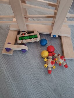 Dřevěná kuličková dráha JUMBO - 2