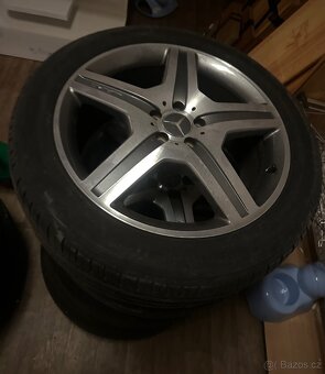 Elektrony Mercedes 4ks včetně pneumatik - 2