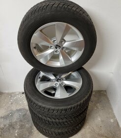 Zimní originální ALU sada Škoda Kodiaq 215/65 R17 - 2