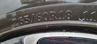 Prodám 18'' kola, 6x139,7 i s pneu 265/60r18 - 2