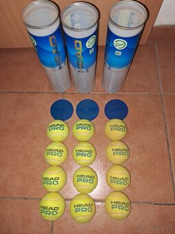Tenisové míče HEAD PRO - 2
