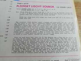 Gramofonova deska České lidové písně - 2