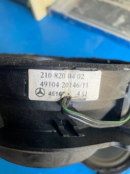 W210 reproduktory facelift 165mm - 2