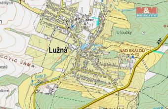 Prodej pole, 2550 m², Lužná u Rakovníka - 2