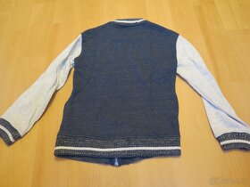 prodám úpletovou mikinu na zip. zn. ZARA Boys, vel. 140/9-10 - 2