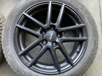 Alu kola ŠKODA OCTAVIA 4 17" 5x112 zimní CONTI 205/55R17 - 2