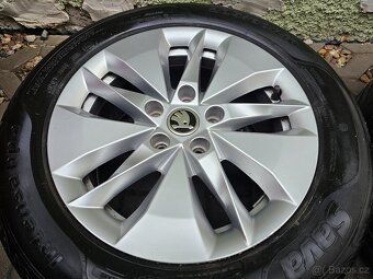ALU letní kola Twister orig Škoda 5x112 Octavia IV R16 5E3 - 2