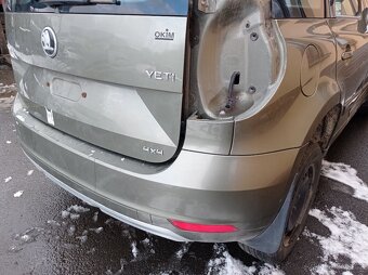 Škoda Yeti 2.0 TDi 81kw 4x4 náhradní díly - 2