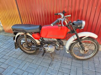 Jawa 23 Mustang bez TP, červený, původní lak 5. - 2